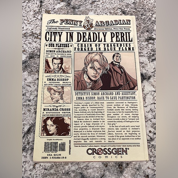 Ruse - Vol 1 - TPB - Enter The Detective - Crossgen - Waid - Guice - Perkins - Picture 2 of 2